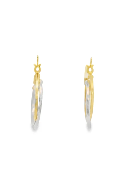 Cigold Taşsız Küpe 14 Ayar Altın 1.82 Gr OA-K1TB01019319 - 4