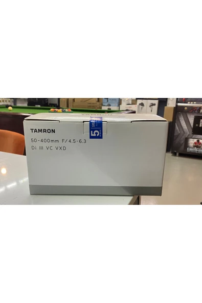 Tamron 50-400 MM F4.5-6.3 Dİ III VC VXD SONY E MOUNT ürün görseli