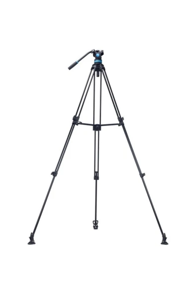 Benro Sirui SH25 Akışkan Kafalı Profesyonel Video Tripod Kiti Siyah - 2