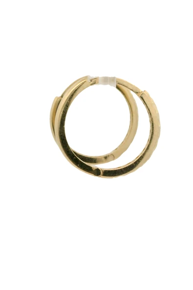 Cigold Taşsız Küpe 14 Ayar Altın 1.14 Gr OA-C1TB01029281 - 4