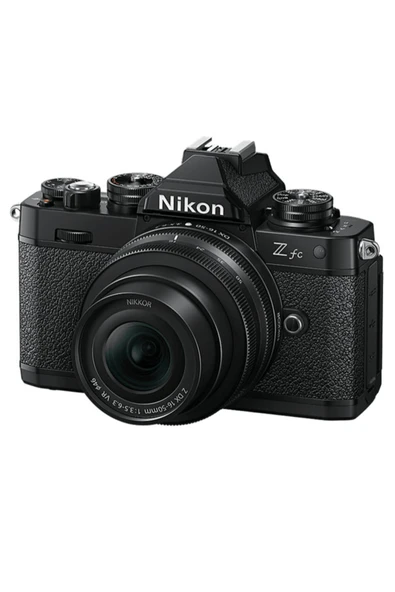 NİKON Nikon Z FC + 16-50mm Lens Aynasız Fotoğraf Makinesi Siyah ürün görseli