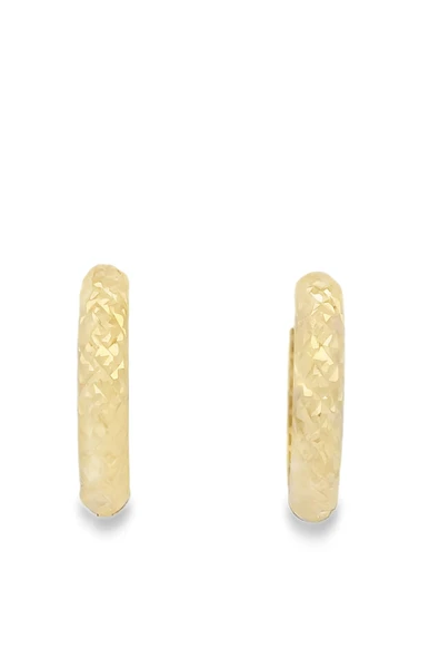 Cigold Taşsız Küpe 14 Ayar Altın 2.24 Gr OA-C1TB01029316 ürün görseli 1