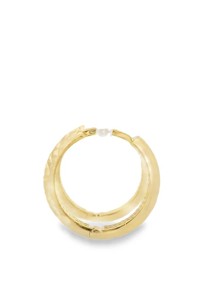 Cigold Taşsız Küpe 14 Ayar Altın 2.00 Gr OA-C1TB01029305 - 2