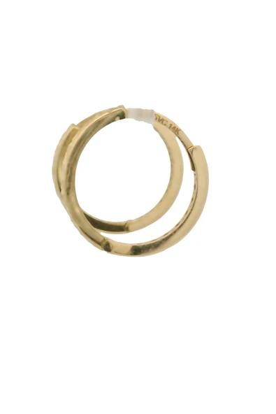 Cigold Taşsız Küpe 14 Ayar Altın 1.14 Gr OA-C1TB01029281 - 2