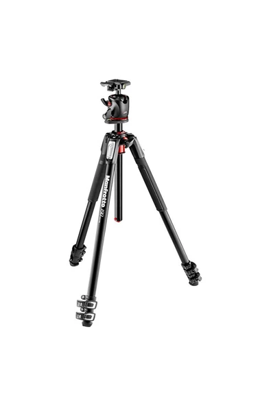 Manfrotto MK190XPRO3-BHQ2 Ball Head Aluminum Tripod Kit ürün görseli