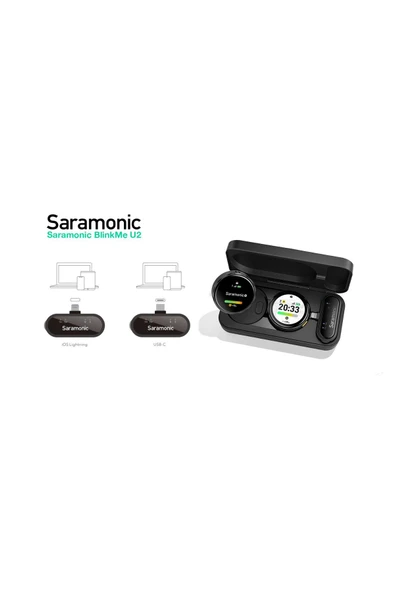 Saramonic BLINKME U2 KABLOSUZ MİKROFON - 5