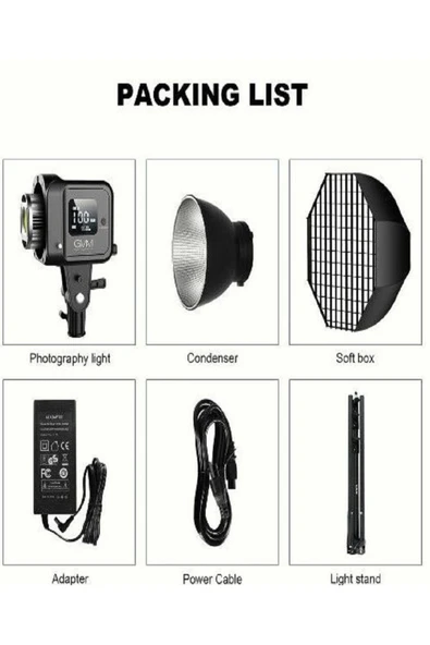 GVM SD80D Bi-Color Video Işık Seti (GVM-SD80D-SET1) ürün görseli