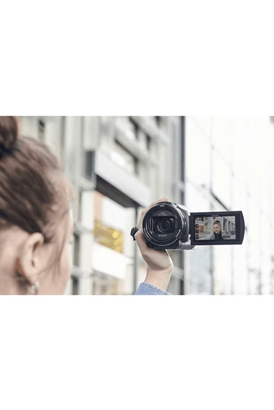 Sony FDR-AX43A 4K Video Kamera Siyah - Resim 3