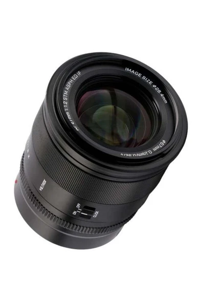 VILTROX AF 27mm f/1.2 Lens (Sony E-mount uyumlu) - Resim 4