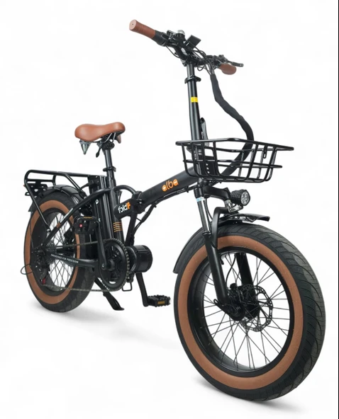 ALBA FOLD F 750 mid OFF ROAD PREMİUM 48V 16Ah(768Wh) SİYAH ZIRHLI LASTİK - 3