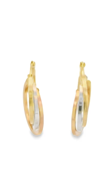 Cigold Taşsız Küpe 14 Ayar Altın 2.99 Gr OA-K1TB01069330