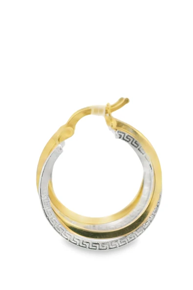 Cigold Taşsız Küpe 14 Ayar Altın 2.48 Gr OA-K1TB01019333 - Resim 2