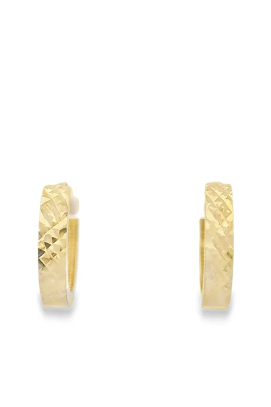 Cigold Taşsız Küpe 14 Ayar Altın 1.68 Gr OA-C1TB01029314 ürün görseli 1