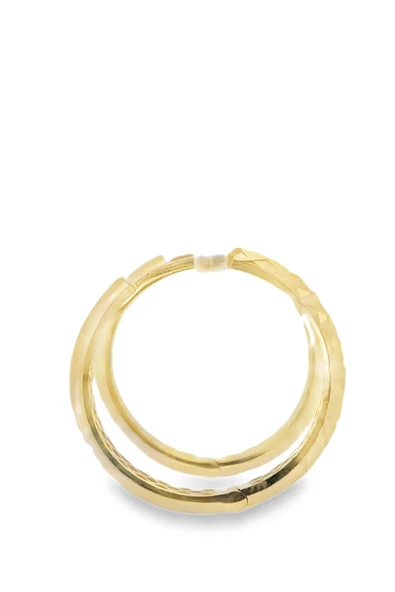 Cigold Taşsız Küpe 14 Ayar Altın 1.95 Gr OA-C1TB01029299 - 3