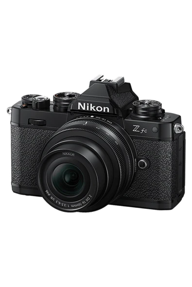NİKON Nikon Z fc 16-50mm + 50-250mm Lens VR Çift Lensli Set (Siyah) - Resim 3