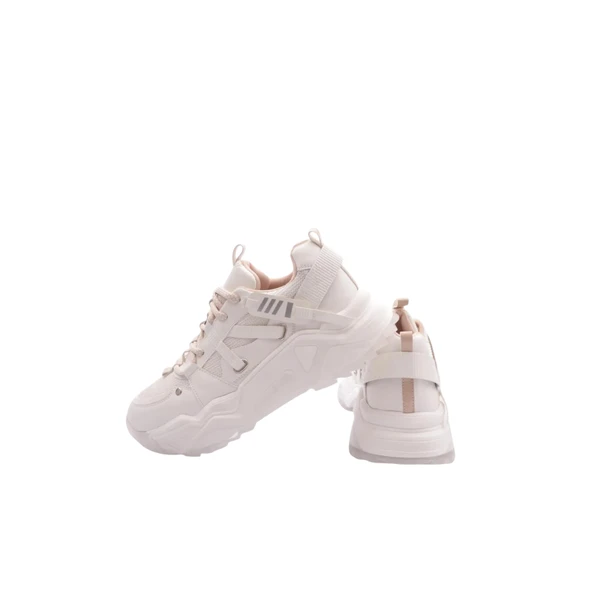 Kadın Bağcıklı Sneaker Ayakkabı - Resim 8