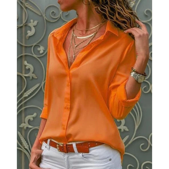 Lucky Life Dokuma Viskon Kumaş Efsane Gömlek