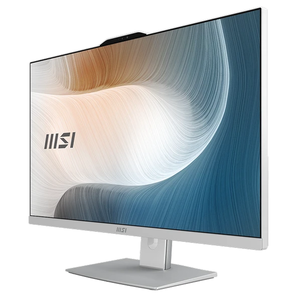 MSI MODERN AM272P 12M-1201TR i5-1235U 16GB DDR4 500GB SSD 27" FHD W11 Beyaz AIO Masaüstü PC - Resim 3