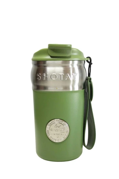 Shotay ST-8912 420ml Yeşil Çelik Termos - 2