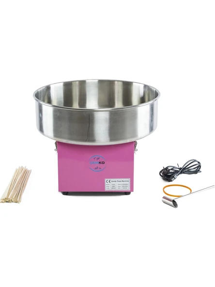 Cemko Marka Pamuk Şeker Makinesi Sanayi Tipi Saatte 1,5 Kilo Kapasiteli - Resim 2