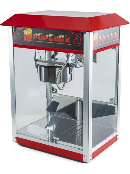 Cemko Popcorn Mısır Patlatma Makinesi Sanayi Tipi Profesyonel - Resim 5