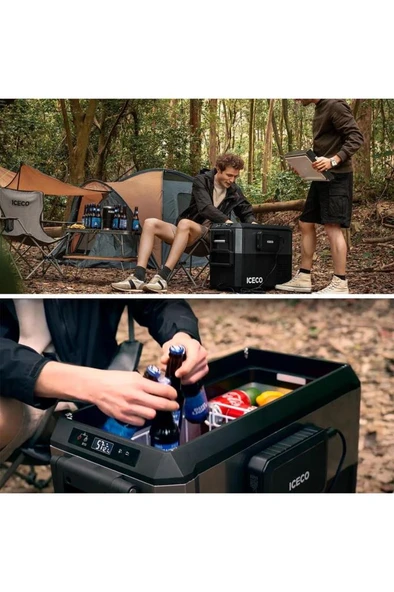 Iceco JP50PRO 12-24 V 47 lt Kompresörlü Araç Buzdolabı Outlet - 5