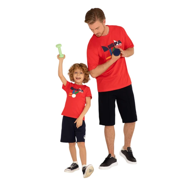 Erkek Çocuk Bisiklet Yaka T-shirt - Resim 2