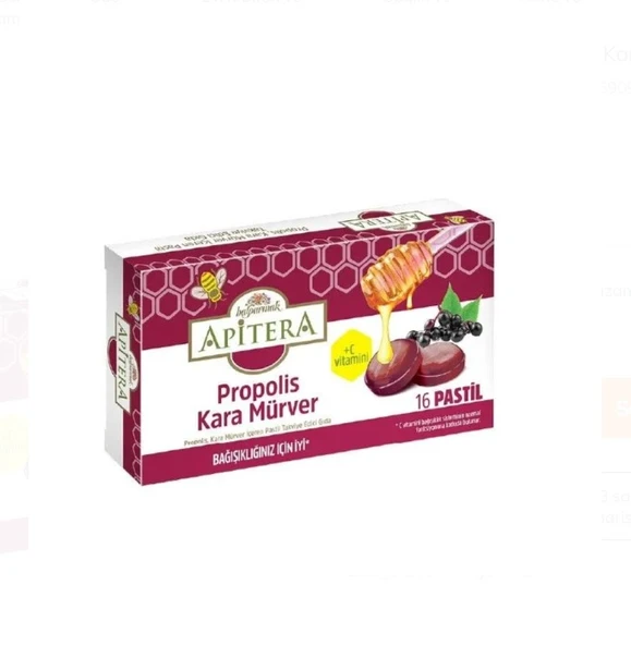 Balparmak Apitera Propolis Karamürver Aromalı 16 Pastil - 1