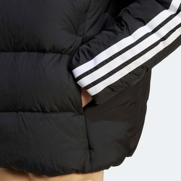 Adidas JM4165 Ess 3S P D Hd J Erkek Spor Mont - Resim 5