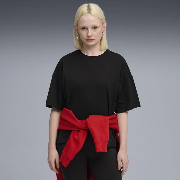 Puma 68814801 Her Oversized Kadın Spor Tişört - Resim 2