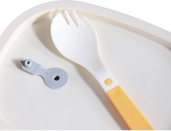 Vagonlife VGN540 1000ml Sarı Çelik Saklama Kabı - Resim 3