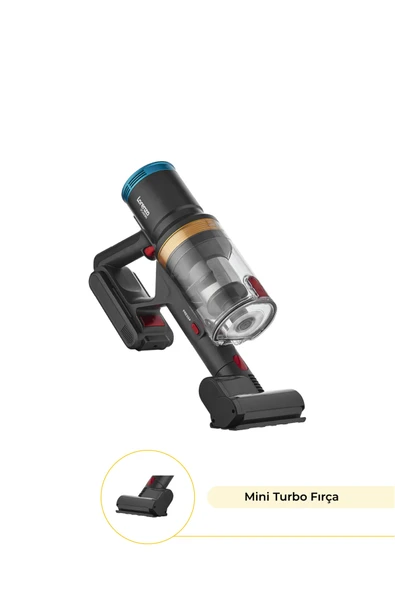 VC4290 X-PERT Kablosuz Şarjlı Dik Süpürge 380W - Katlanabnilir Tüp Boru - Özel Tasarım Şarj Stand - 4