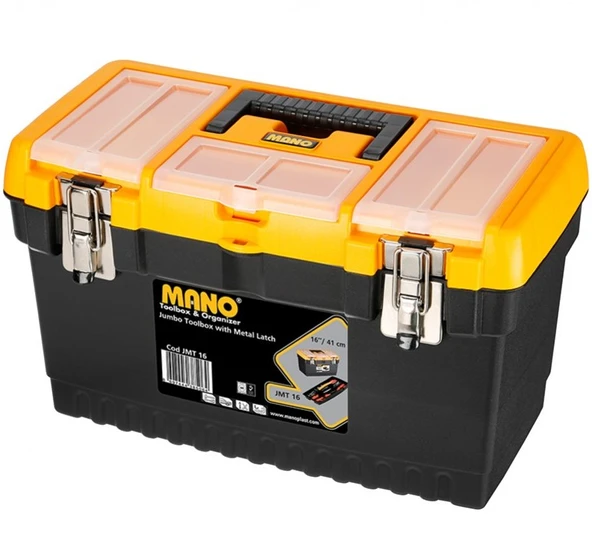 Mano Jumbo Metal Kil. Jmt-16  Takım Çantası 16" ürün görseli 1
