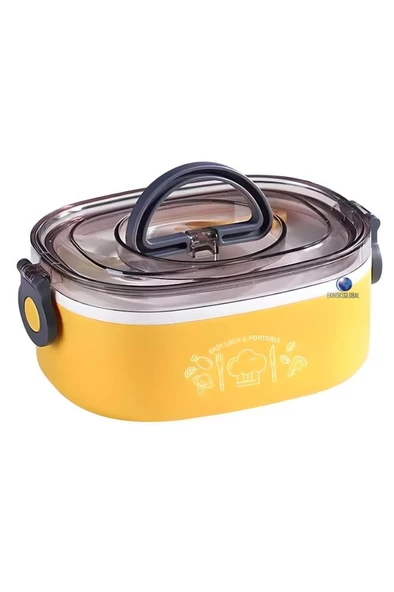 Vagonlife VGN540 1000ml Sarı Çelik Saklama Kabı ürün görseli