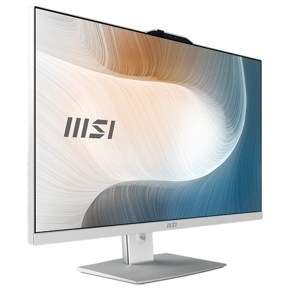 MSI MODERN AM272P 12M-1201TR i5-1235U 16GB DDR4 500GB SSD 27" FHD W11 Beyaz AIO Masaüstü PC - Resim 2