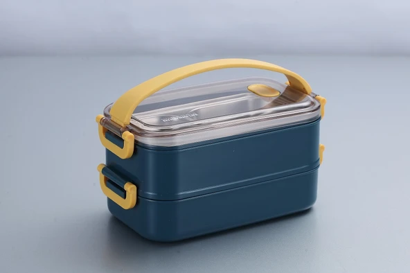 Vagonlife VGN363 1400ml Lacivert Çelik Saklama Kabı ürün görseli