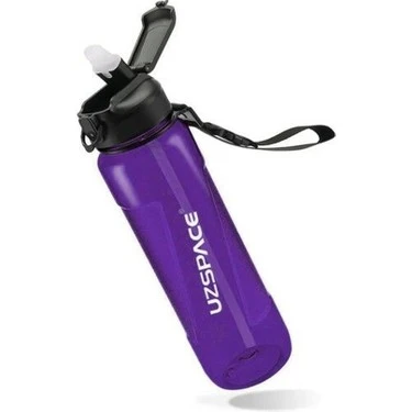 Vagonlife Uzspace 6056 850ml Pipetli Mor Tritan Matara ürün görseli