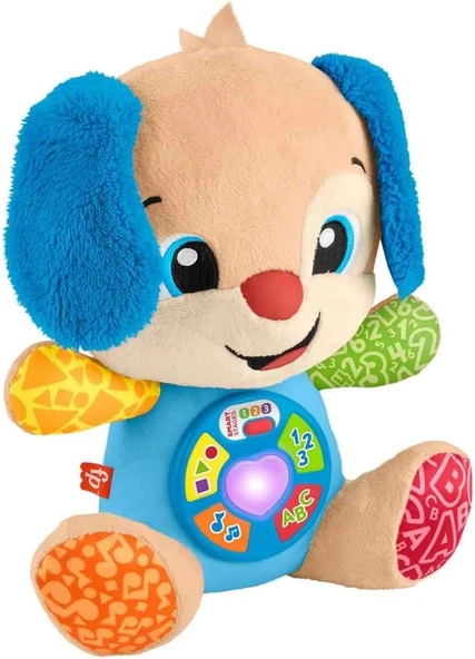 Fisher-Price Eğlen ve Öğren Yaşa Göre Gelişim Köpekçik, birden fazla dilde, bebek oyuncağı JFD25 - 3