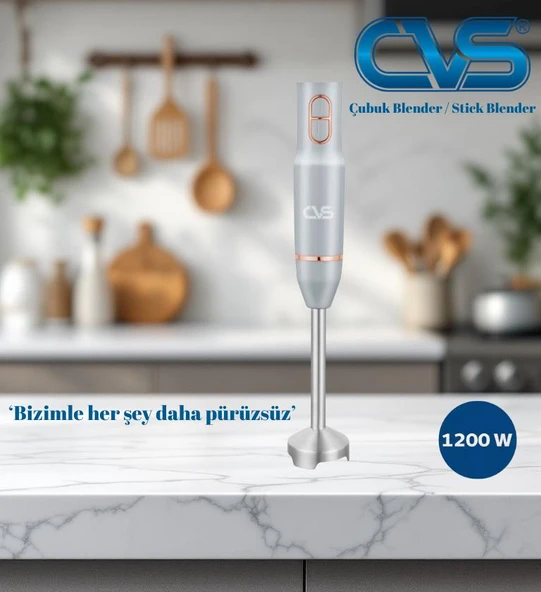 CVS DN 12114 Rose 1200 Watt 4 Bıçak Çubuk Blender - 1