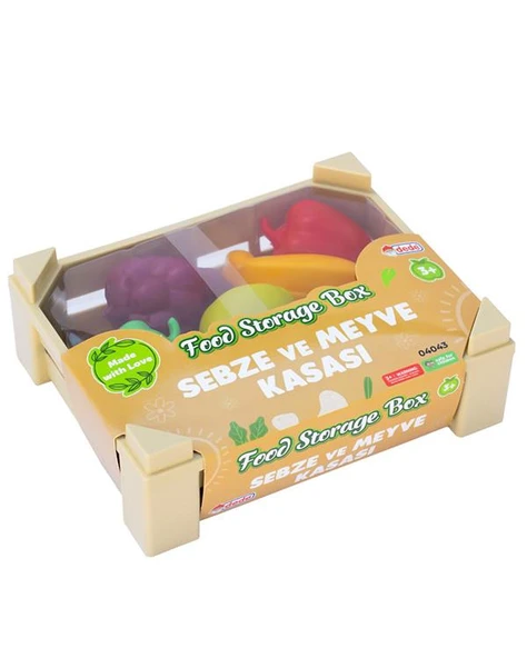 Dede Oyuncak Sebze ve Meyve Kasası 04043 ürün görseli 1