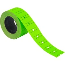 Yeşil Fiyat Etiketi 12x21 mm - 1 Adet - Resim 2
