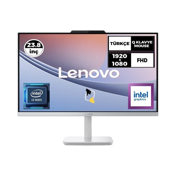 A100 Intel Core I3 N305 16GB 512GB SSD Windows 11 Pro 23.8" Fhd Freedos All In One Bilgisayar F0J6002UTR Snertech ürün görseli