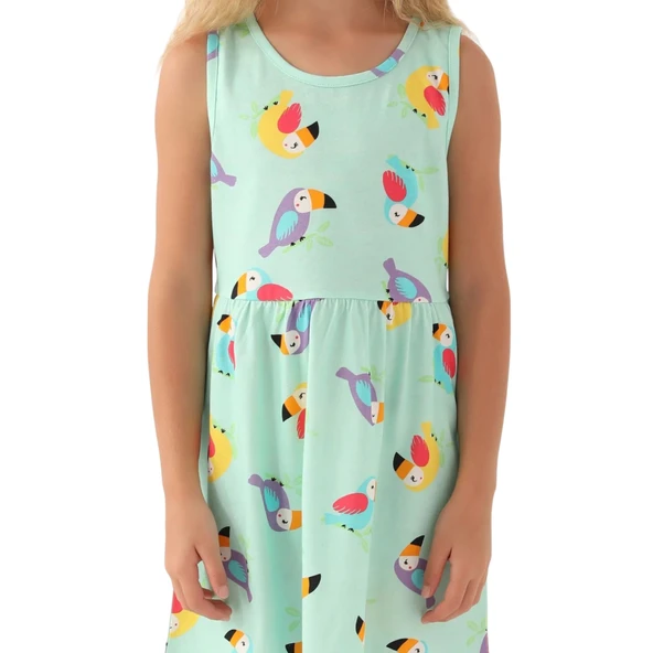 Kız Çocuk Elbise RP3402-3 - Resim 5