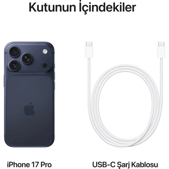 Apple iPhone 17 Pro 256 GB Lacivert Cep Telefonu (Apple Türkiye Garantili) - Resim 8