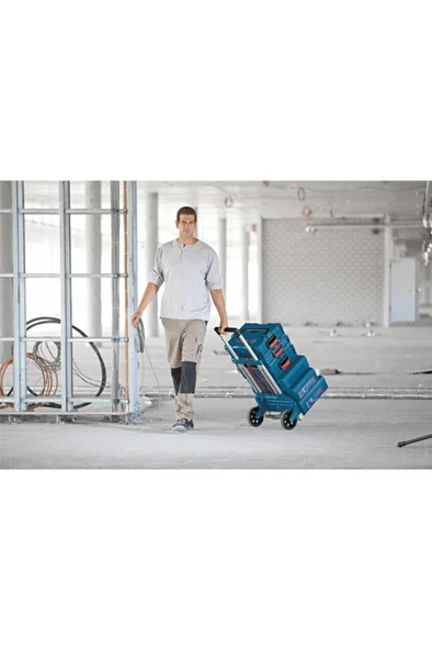 Bosch Alu-Caddy L-Box 125 kg Yük Taşıma Arabası Outlet - 2