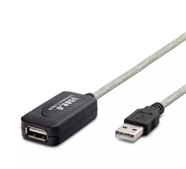 Hadron Hdx7513   10M Usb To Usb F Kablo Silver ürün görseli 1