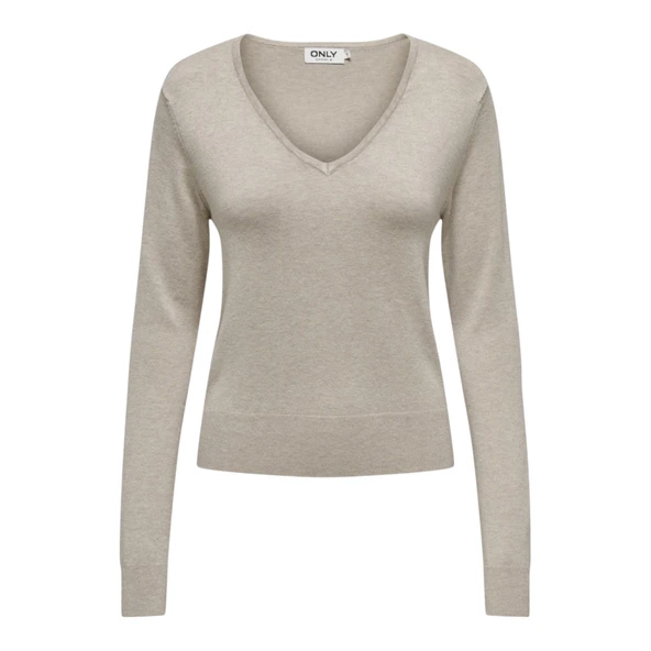 Kadın V Yaka Triko Kazak 15333990 ürün görseli 1