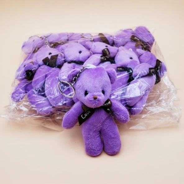 Mor Peluş Anahtarlık ürün görseli