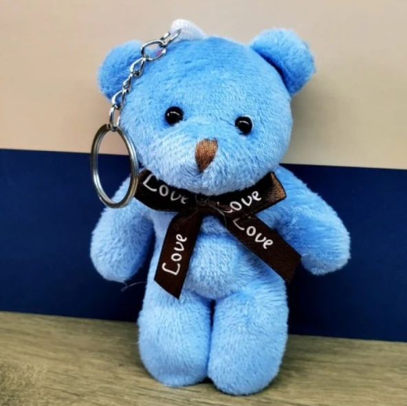 Mavi Peluş Anahtarlık ürün görseli