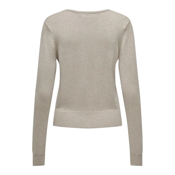 Kadın V Yaka Triko Kazak 15333990 - Resim 3